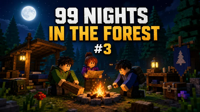 99 Nights in the Forest auf Roblox: Warum es Platz 3 erreichte
