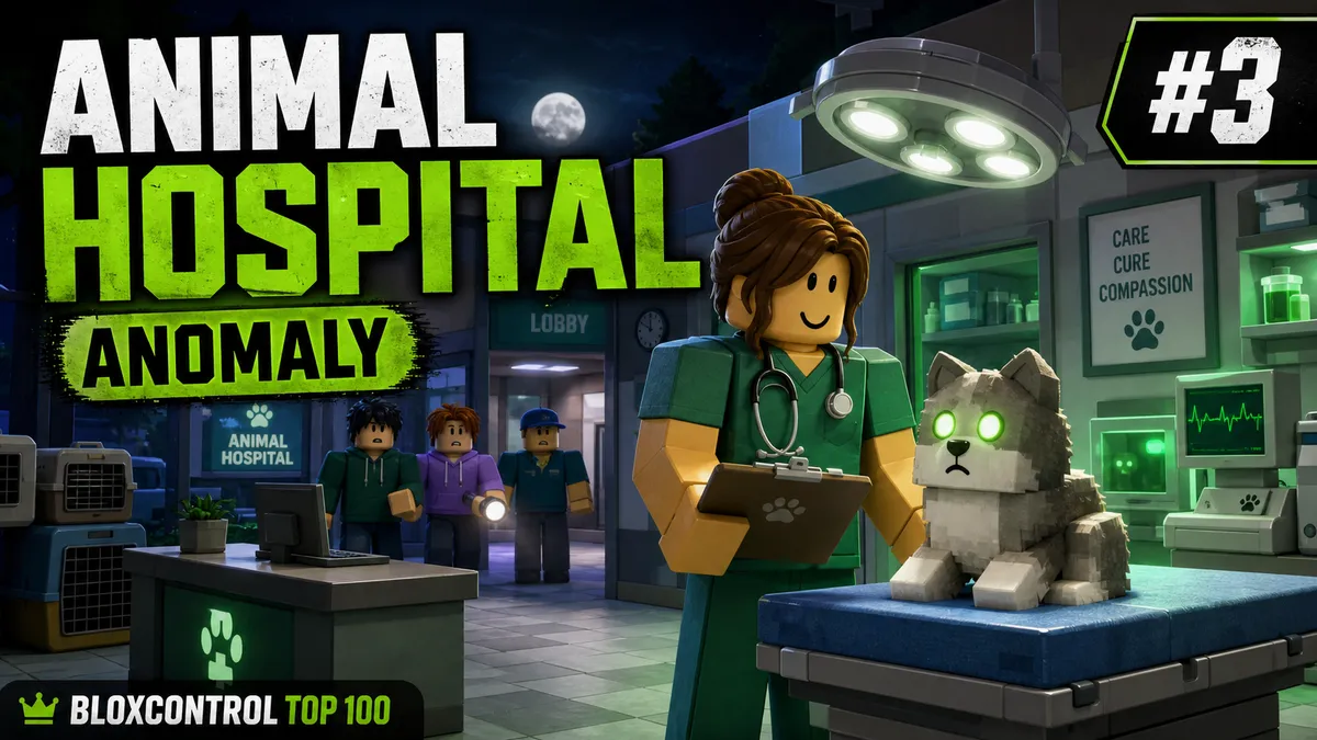 Animal Hospital (Anomaly) auf Roblox: Top-3-Survival-Guide