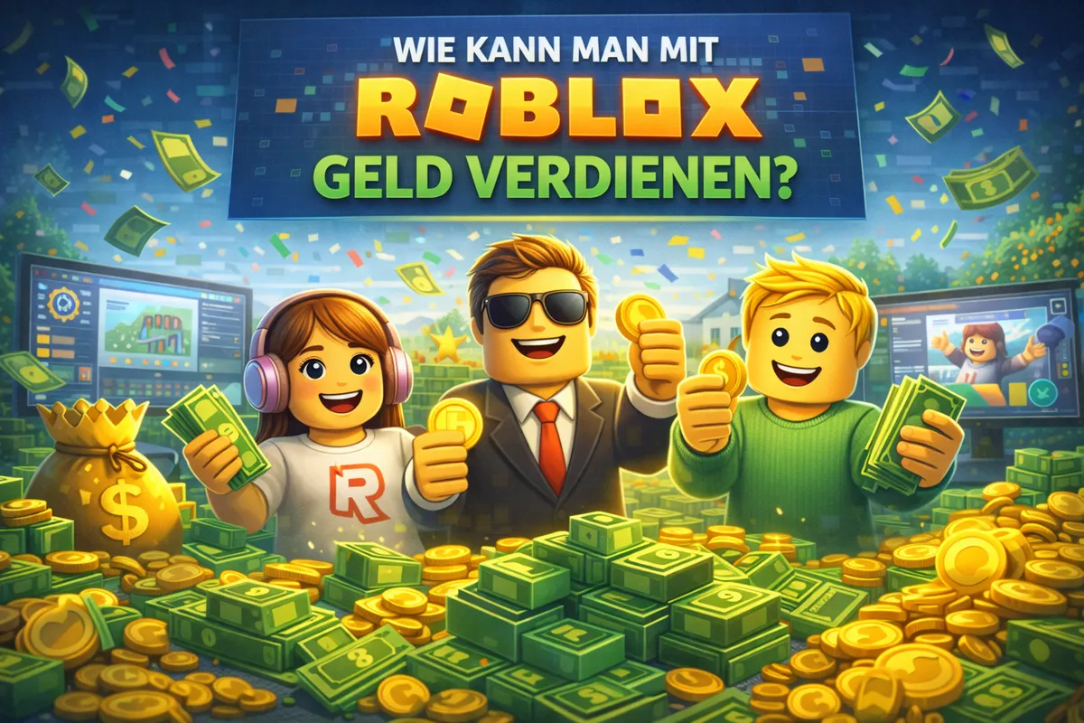 Wie kann man mit Roblox Geld verdienen? Alle Methoden 2026