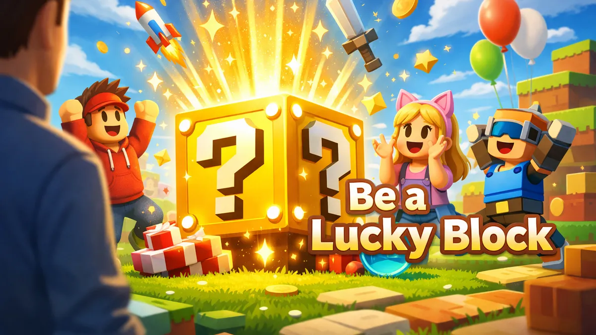 Be a Lucky Block auf Roblox: Guide für Eltern und Kinder
