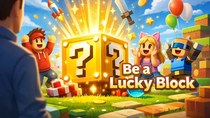 Be a Lucky Block auf Roblox: Guide für Eltern und Kinder