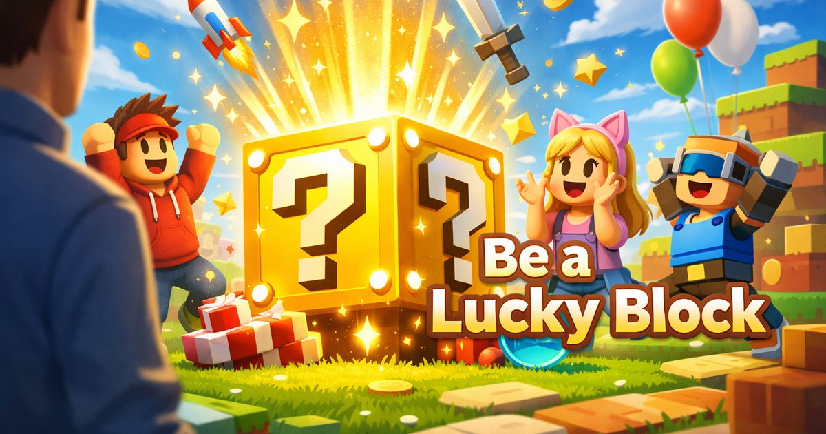 Be a Lucky Block auf Roblox: Guide für Eltern und Kinder