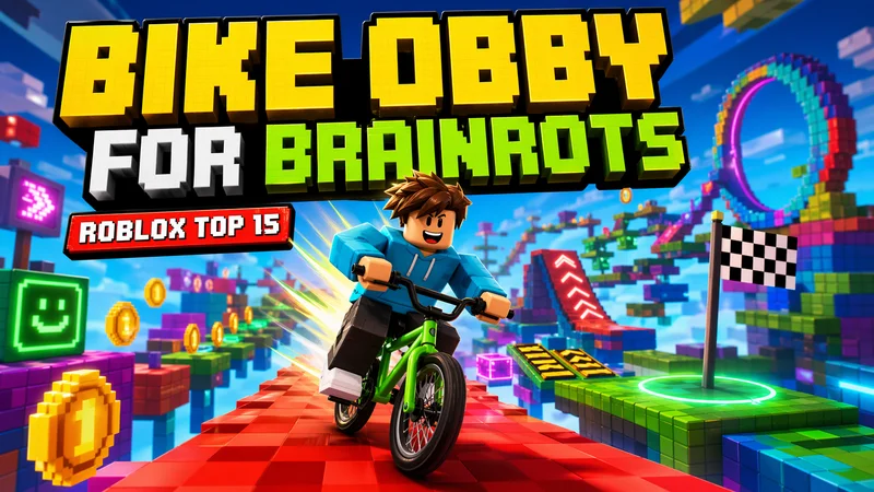 Bike Obby For Brainrots auf Roblox: Warum dieses Bike-Obby in den Top 15 steht
