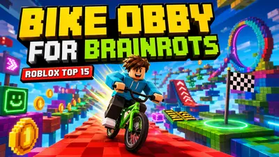Bike Obby For Brainrots auf Roblox: Warum dieses Bike-Obby in den Top 15 steht