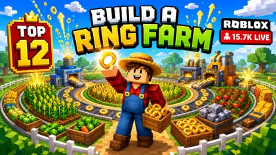 Build A Ring Farm auf Roblox: Warum dieser Farm-Simulator von #87 auf #12 sprang