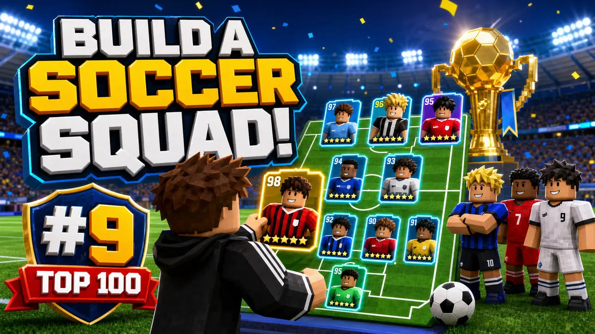 Build A Soccer Squad auf Roblox: Top-9-Football-Card-Guide