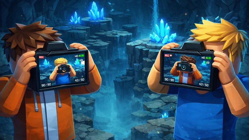 Camera Swap auf Roblox: Der kooperative Obby, bei dem du durch fremde Augen siehst