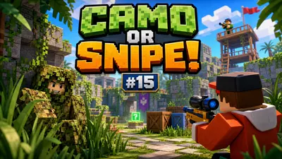 Camo Or Snipe! auf Roblox: Top-15-Hide-and-Seek-Guide