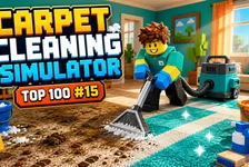 Carpet Cleaning Simulator auf Roblox: Warum dieser neue Top-20-Hit so schnell steigt