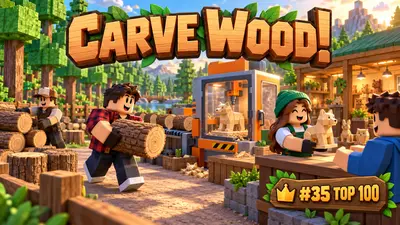 Carve Wood Roblox Guide: Rang 35 und Holz-Tycoon erklärt
