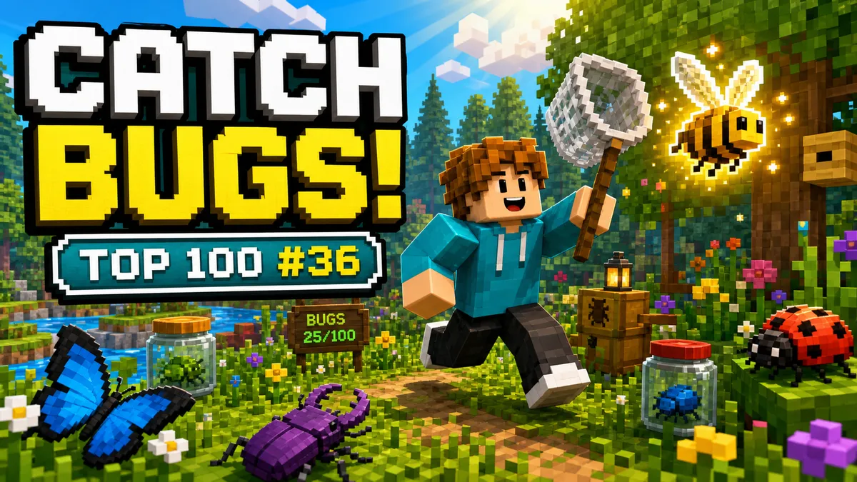 Catch Bugs! auf Roblox: Guide für Eltern und Kinder