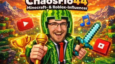Chaosflo44: Steckbrief, Minecraft- & Roblox-Karriere, Musik & FAQ
