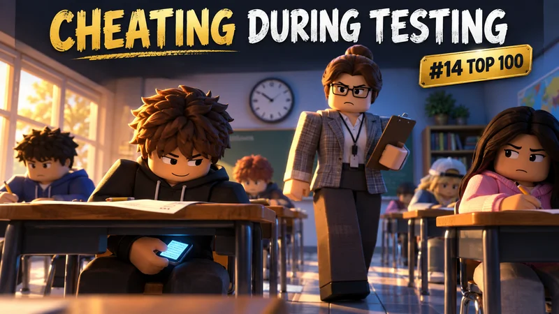 Cheating During Testing auf Roblox: #14, Tipps und Elterncheck