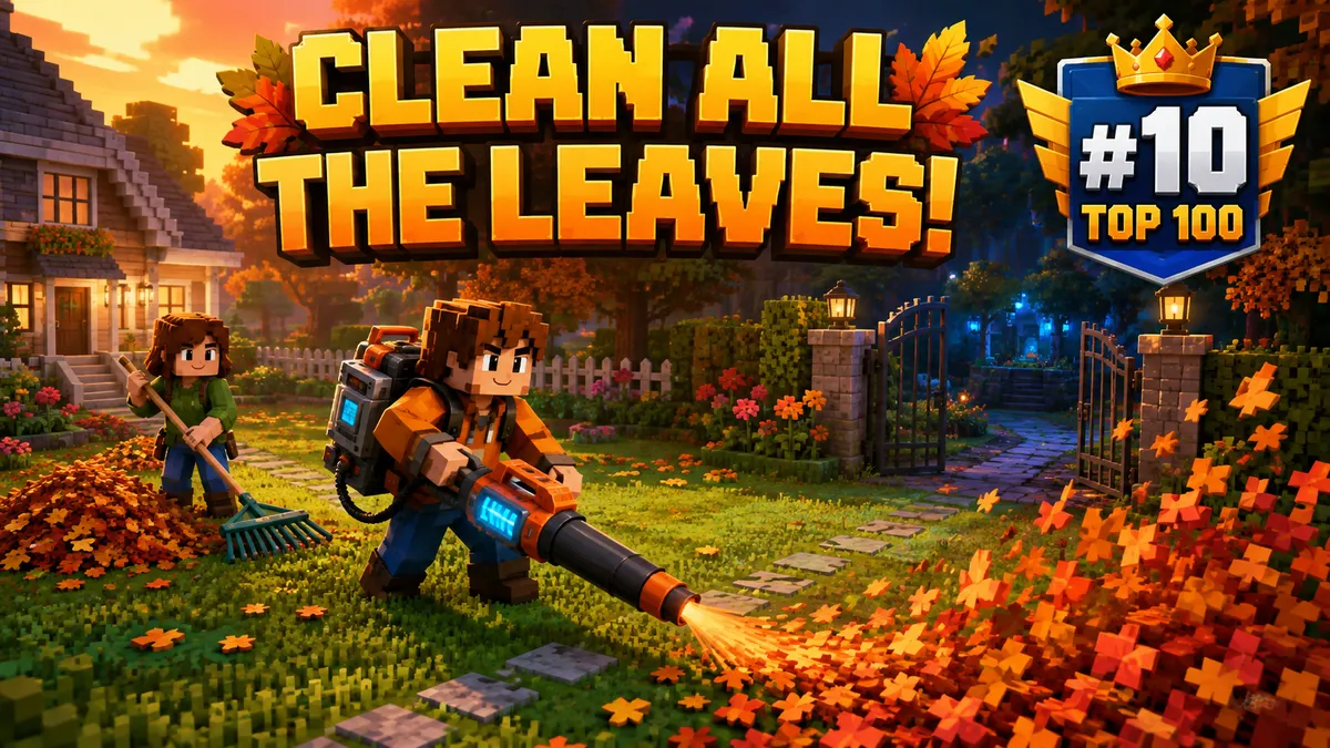 Clean All the Leaves Roblox Guide: Platz 10 und Secret Ending