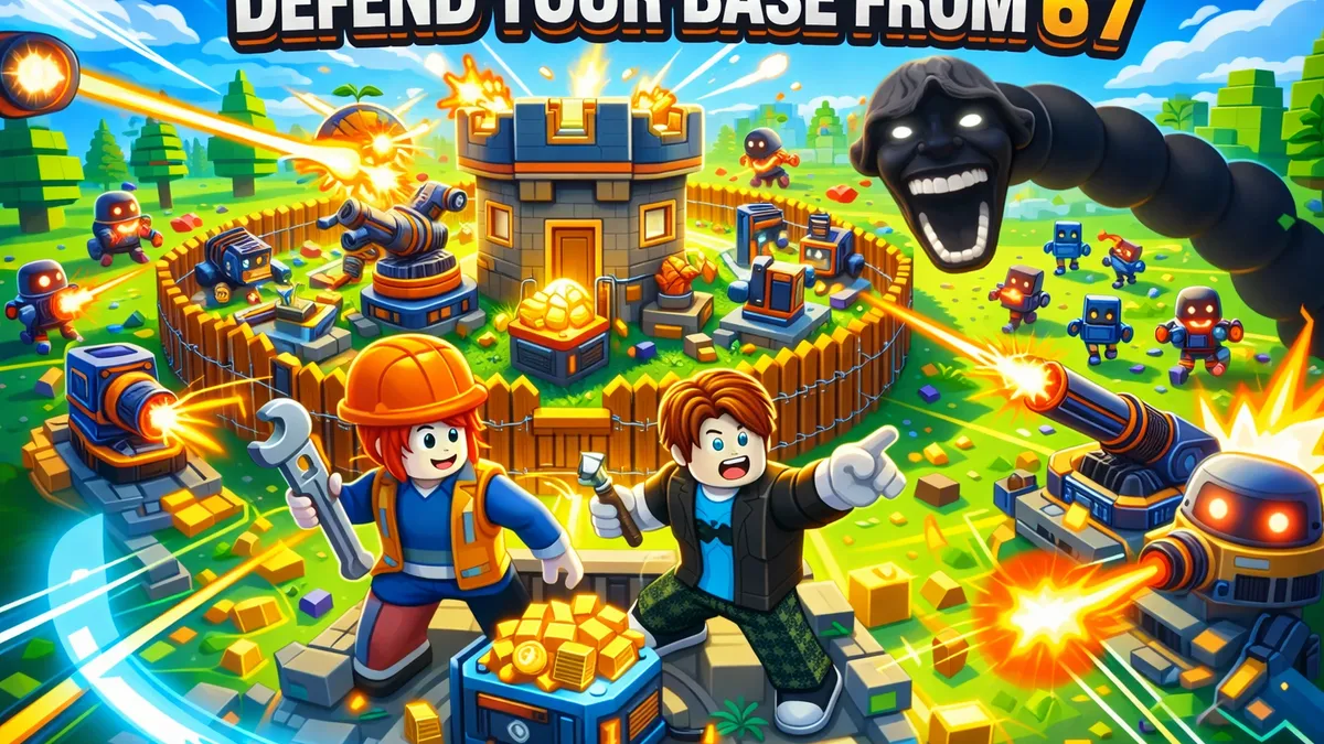 Defend your base from 67 auf Roblox: Guide für Eltern und Kinder