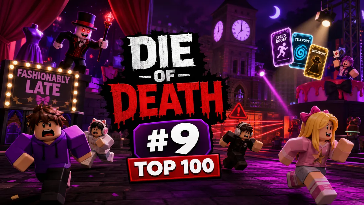 Die of Death auf Roblox: Top-9-Survival-Guide