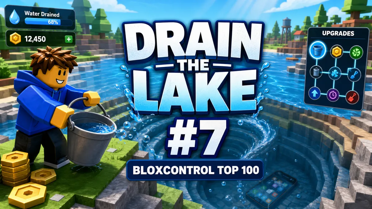 Drain the Lake auf Roblox: Top-7-Incremental-Simulator-Guide