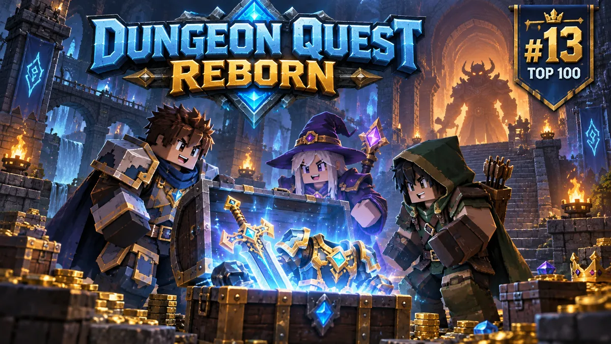 Dungeon Quest Reborn Roblox Guide: Platz 13 und Tipps