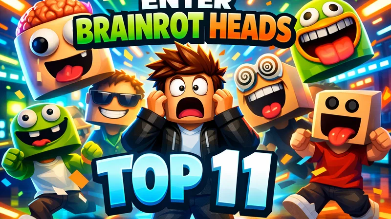 ENTER BRAINROT HEADS auf Roblox: Guide für Eltern und Kinder