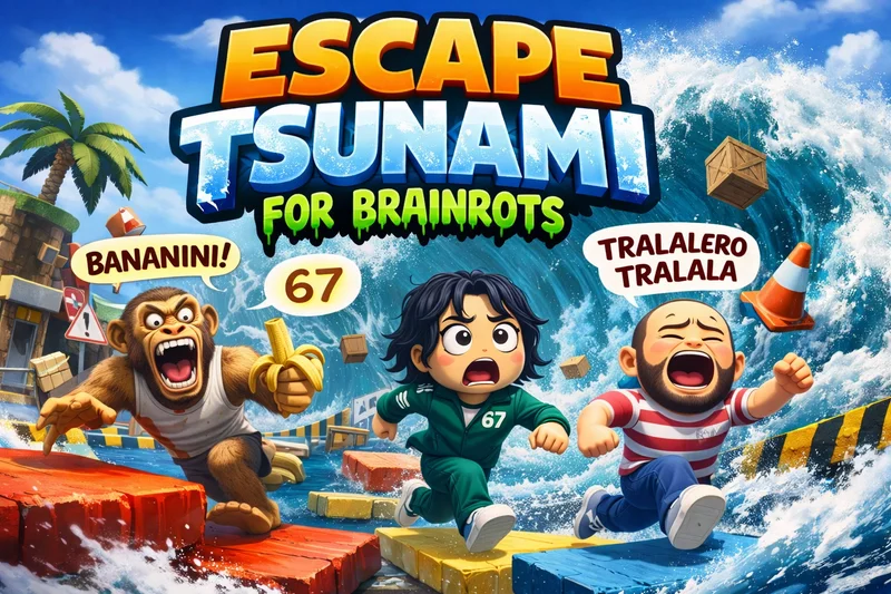 Escape Tsunami For Brainrots: So funktioniert das Roblox-Game