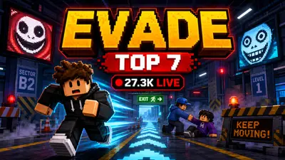 Evade auf Roblox: Warum das Nextbot-Survival-Spiel auf #7 zurückkehrt
