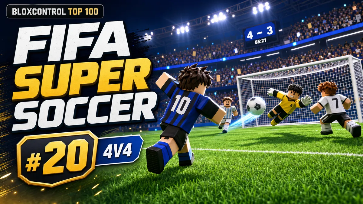 FIFA Super Soccer auf Roblox: Top-20-4v4-Fußball-Guide