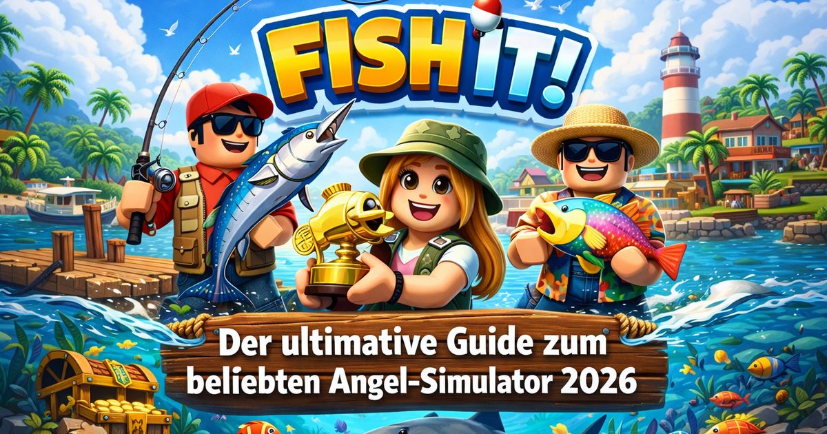 Fish It! Roblox: Der ultimative Guide zum beliebten Angel-Simulator 2026