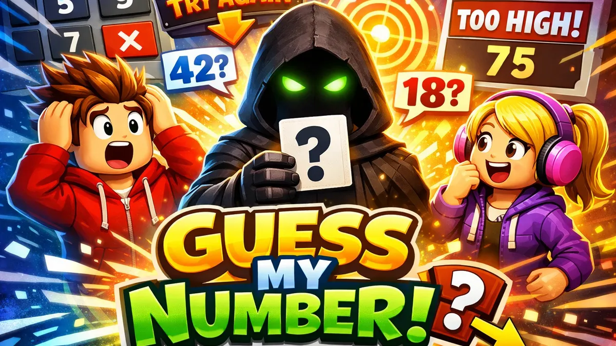 Guess My Number auf Roblox: Guide für Eltern und Kinder