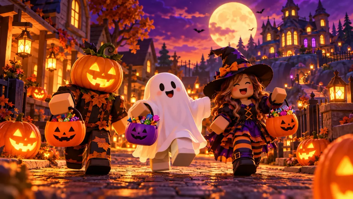 Halloween auf Roblox: Events, Gruselspiele und was okay ist