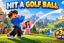 Hit a Golf Ball auf Roblox: Rang 36 und Distanz-Loop