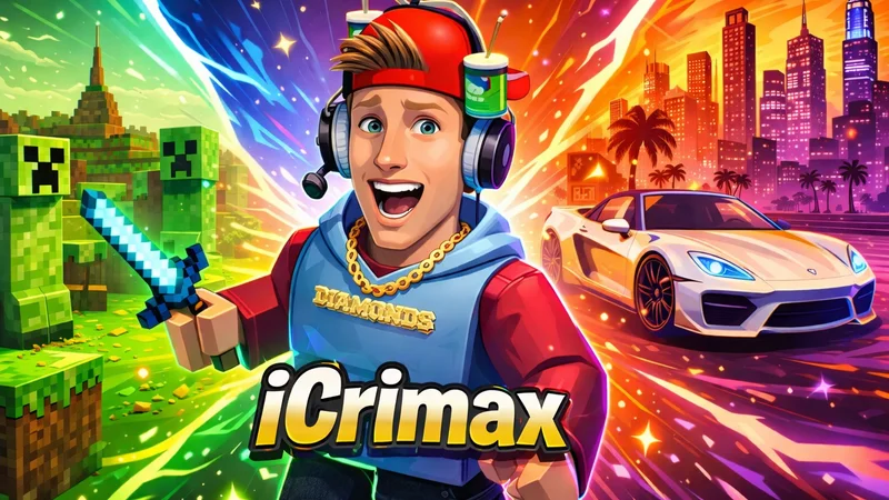 iCrimax: Steckbrief, Minecraft-Karriere, Roblox, Reichweite & FAQ