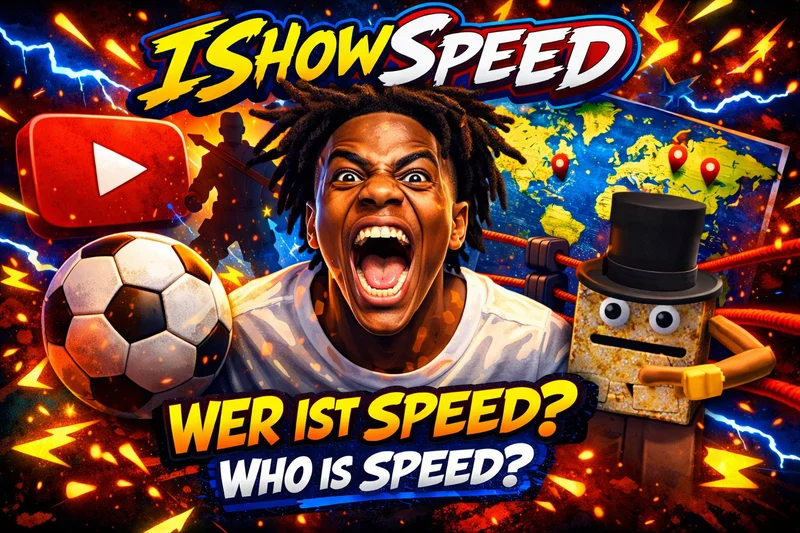 IShowSpeed: Steckbrief des schnellsten YouTubers der Welt