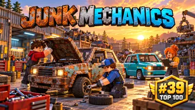 Junk Mechanics auf Roblox: Rang 39 und Auto-Flips