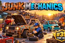 Junk Mechanics auf Roblox: Rang 39 und Auto-Flips