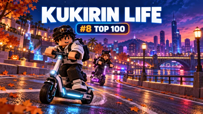 Kukirin Life Roblox Guide: Platz 8 und Scooter-Tipps