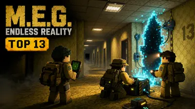 M.E.G. Endless Reality auf Roblox: Warum das Backrooms-Spiel #13 erreicht
