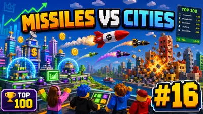 Missiles vs Cities auf Roblox: Top-16-City-Destruction-Tycoon-Guide