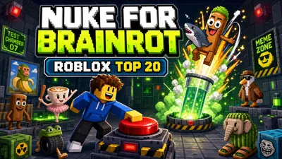Nuke for Brainrot auf Roblox: Warum dieser Top-20-Simulator von #77 auf #19 stieg