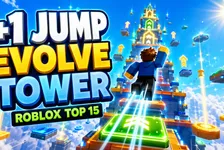 +1 Jump Evolve Tower auf Roblox: Warum dieses Obby-Spiel die Top 15 erreicht hat