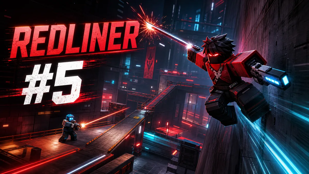 REDLINER auf Roblox: Warum der Movement-FPS Platz 5 erreicht