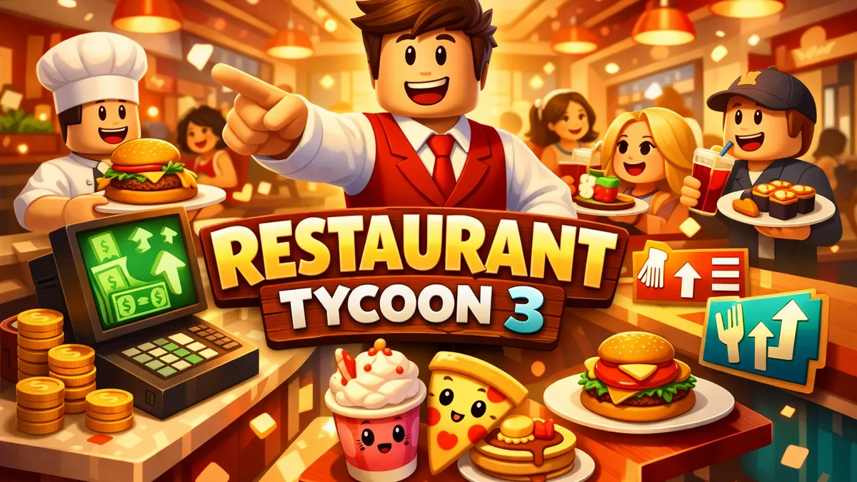 Restaurant Tycoon 3 auf Roblox: Guide für Eltern und Kinder