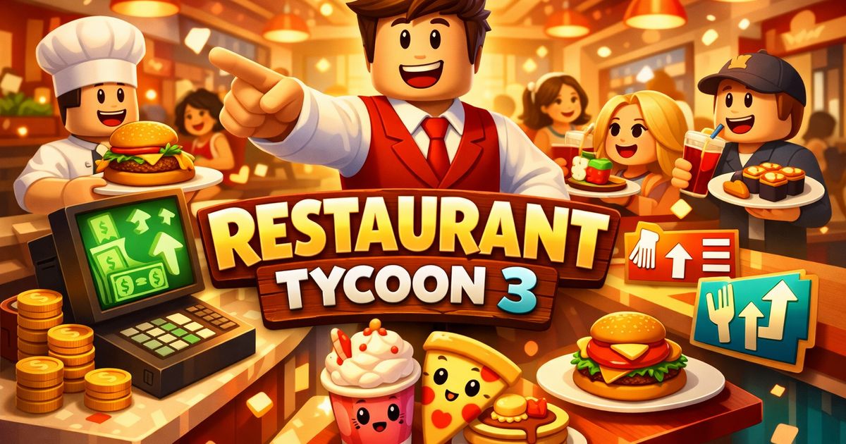 Restaurant Tycoon 3 auf Roblox: Guide für Eltern und Kinder