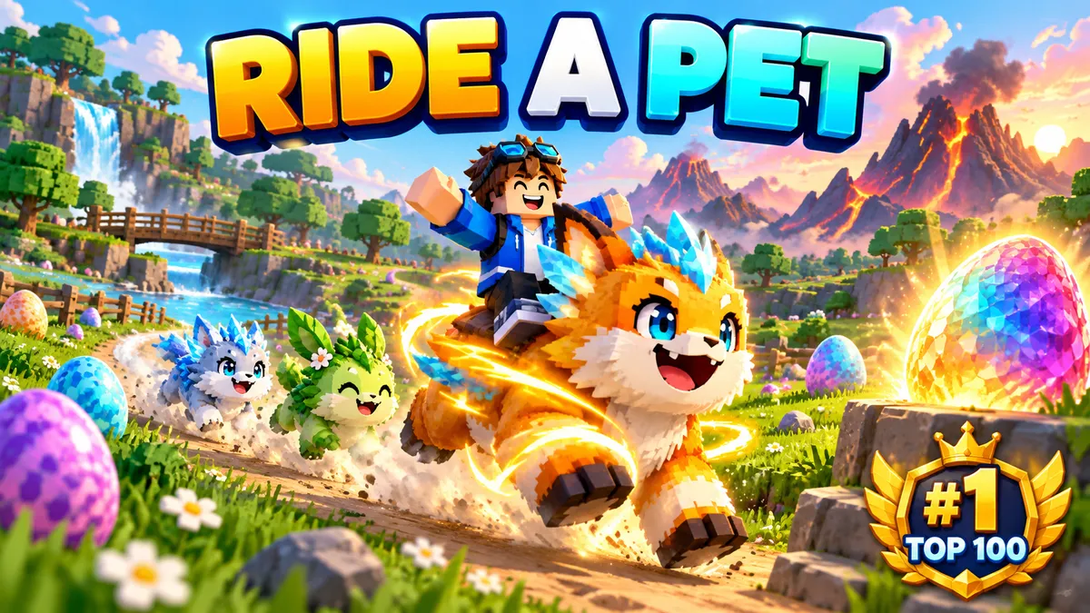 Ride A Pet Roblox: Rang 1, Eier und Mutationen