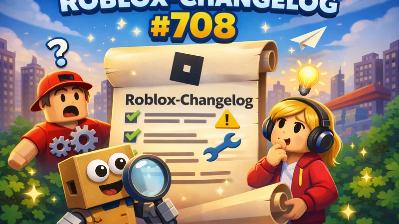Roblox Version 708: Die wichtigsten Neuerungen einfach erklärt