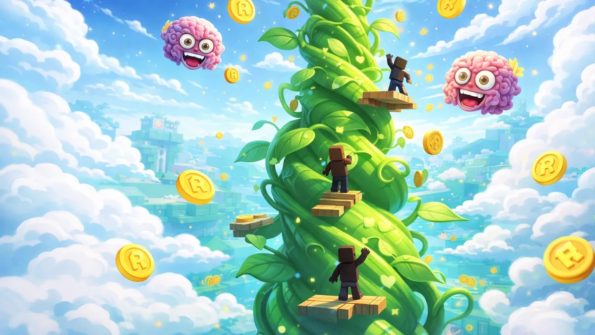 Grow Beanstalk For Brainrots! auf Roblox: Guide für Eltern und Kinder