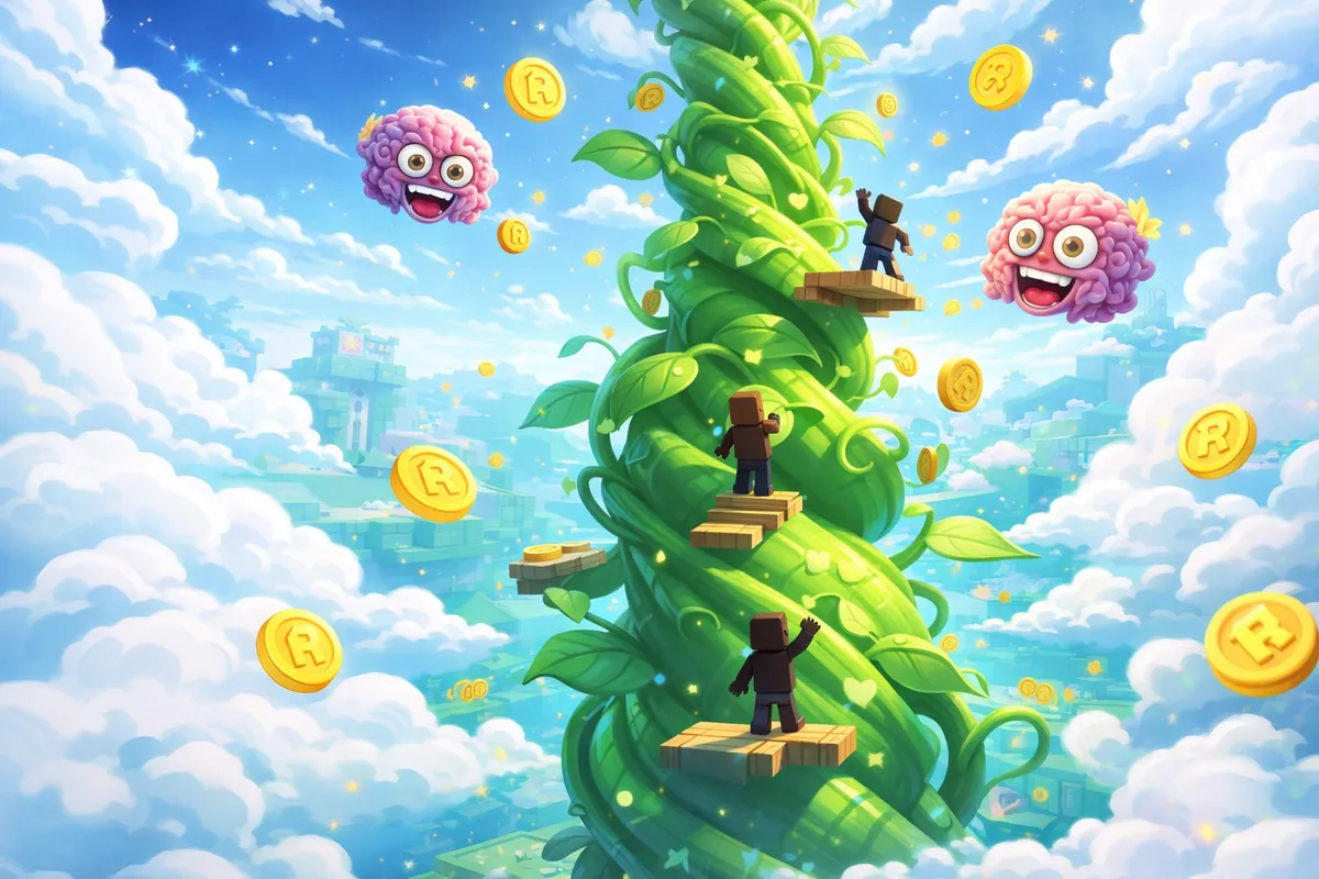 Grow Beanstalk For Brainrots! auf Roblox: Guide für Eltern und Kinder