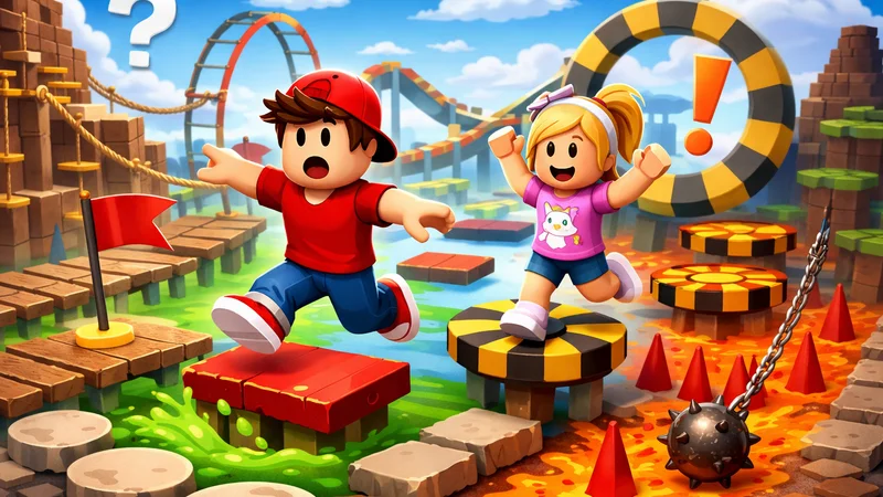 Was ist ein Obby? Roblox Hindernisparcours erklärt für Kinder und Eltern