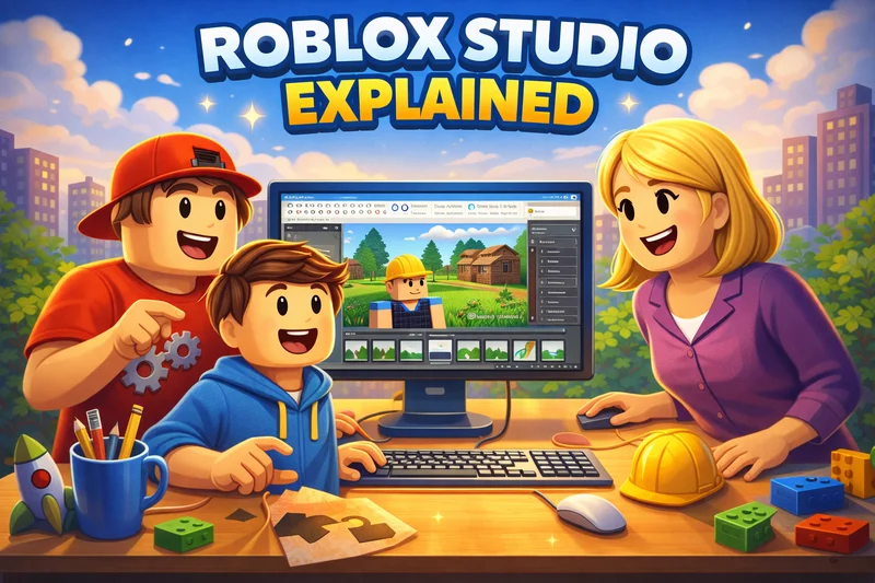 Roblox Studio erklärt: Überblick für Kinder, Jugendliche und Eltern