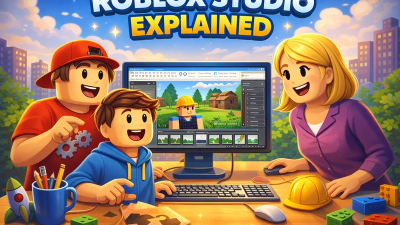 Roblox Studio erklärt: Überblick für Kinder, Jugendliche und Eltern