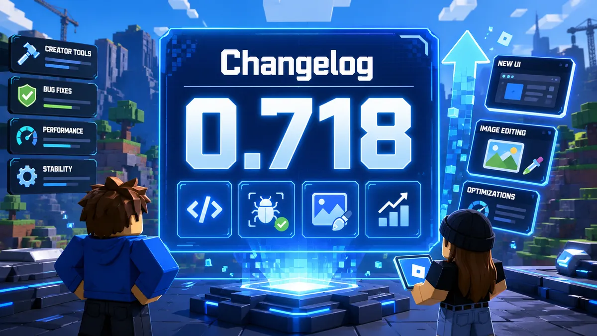 Roblox Version 718: Changelog einfach erklärt
